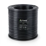 سلك نحاس مصمت احادى النواة معزول PVC 70º مقاس 0.75 مم² 300/500 فولت طول 300 قدم لون اسود | شركة الفنار