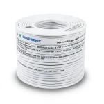سلك نحاس مصمت احادى النواة معزول PVC 70º مقاس 0.75 مم² 300/500 فولت طول 300 قدم أبيض | شركة الفنار