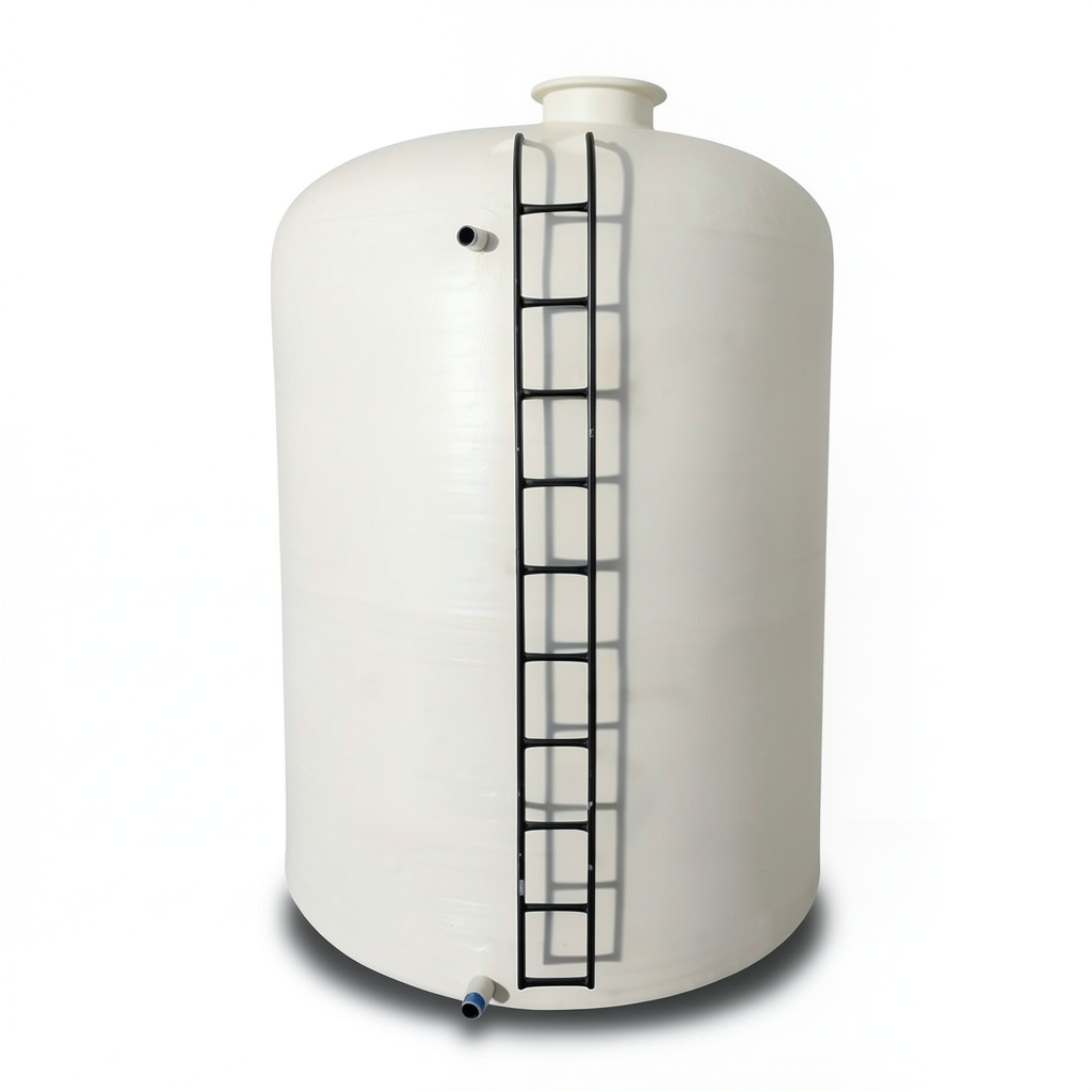 Water Tank Marjan Vertical 60000 Liter Fiberglass Diameter 350 cm Height 770 cm