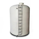 Water Tank Marjan Vertical Fiber Glass 80000 Liter Capacity, Diameter 350 cm, Height 975 cm