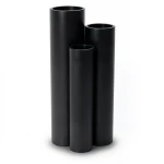 High Density Polyethylene Pipe Pressure 4 Bar PE 80 Size 180 mm Thickness 5.5 mm Black