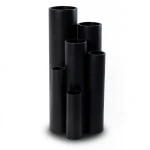 High Density Polyethylene Pipe Pressure 4 Bar PE 80 Size 250 mm Thickness 7.7 mm Black