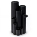 HDPE Pipe Pressure 4 Bar PE 80 Size 280 mm Thickness 8.6 mm Black