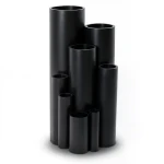 HDPE Plastic Pipe Pressure 4 Bar PE 80, 450 mm OD, 13.8 mm Thickness, Black
