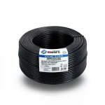 سلك امريكي 4/0 AWG نحاس مجدول عزل PVC 105°C أسود 600 فولت طول 500 قدم | شركة كابلات الشرقية للصناعة