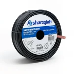 10 AWG Stranded Copper Electric Wire 600 V PVC Insulation Black | Asharqiyah Cables Company for Industry