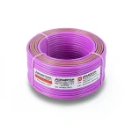 سلك كهرباء نحاس مجدول 10 AWG عزل PVC +105°C بنفسجي، جهد 600 فولت | شركة كابلات الشرقية للصناعة