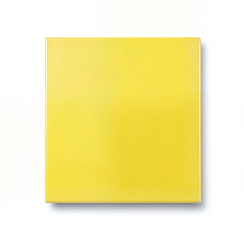 بلاط ارضيات سيراميك اصفر 33×33 سم، اللون اصفر