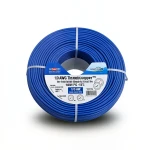 سلك كهرباء مفرد نحاس مجدول 1/0 AWG مطلي قصدير 1000 فولت عزل PVC ازرق طول 500 قدم | شركة كابلات الشرقية للصناعة