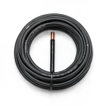 Heat Resistant Single Core Solid Copper Cable PVC 90ºC 4 mm² 450/750V 300ft Black | Al Fanar