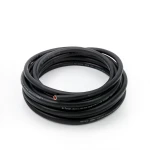 Heat Resistant Single Core Solid Copper Cable PVC 90 ºC Insulation 6 mm² 450/750 Volt 300 Feet Black | Al Fanar