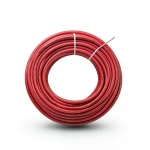 Heat Resistant Single Core Solid Copper Cable PVC 90 ºC 1.5 mm² 2.8 mm Red 450/750 V 300 Ft | Al Fanar