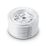 Heat Resistant Single Core Solid Copper Cable PVC 90 ºC Insulation 1.5 mm² 450/750 Volt 300 Feet White | Al Fanar