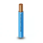 Heat Resistant Single Core Solid Copper Cable PVC 90 ºC Insulation 0.5 mm² 300/500 Volt 300 Feet Blue | Al Fanar