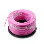 Single Core Solid Copper Cable PVC 70 ºC Insulation 0.75 mm² 300/500 Volt 300 Feet Pink | Al Fanar