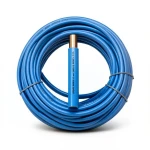 Heat Resistant Single Core Solid Copper Cable PVC 90 ºC 0.75 mm² 300/500 Volt 300 Feet Blue | Al Fanar
