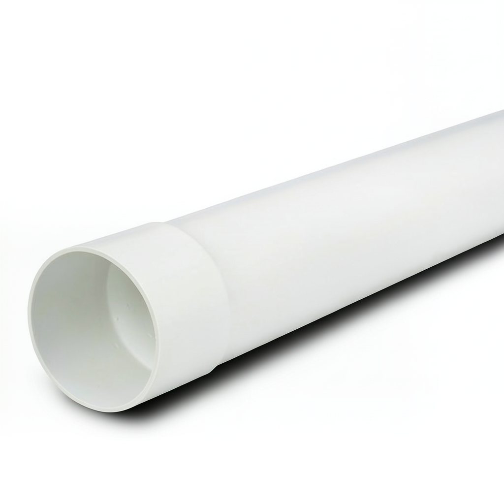UPVC Plastic Pipe 2 inch 250 psi Thickness 4.06 mm White Color