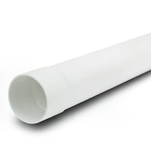 أنابيب بلاستيك UPVC ضغط 250 psi مقاس 3 إنش سماكة 5.87 مم لون أبيض