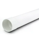 UPVC Pipe Nominal Pressure 250 psi Size 8 inch Thickness 15.45 mm White Color