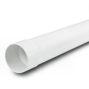 مواسير بلاستيك UPVC ضغط 315 psi مقاس 1/2 إنش سمك 2.08 مم لون أبيض