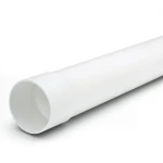 UPVC Plastic Pipe Nominal Pressure 315 psi Size 1 inch Thickness 2.97 mm White Color