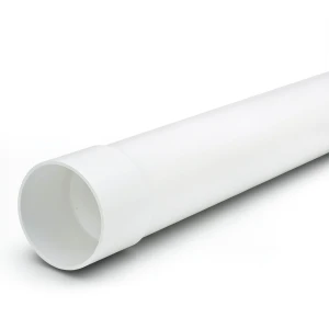 أنابيب بلاستيك UPVC ضغط 315 psi مقاس 1 إنش سماكة 2.97 مم لون أبيض
