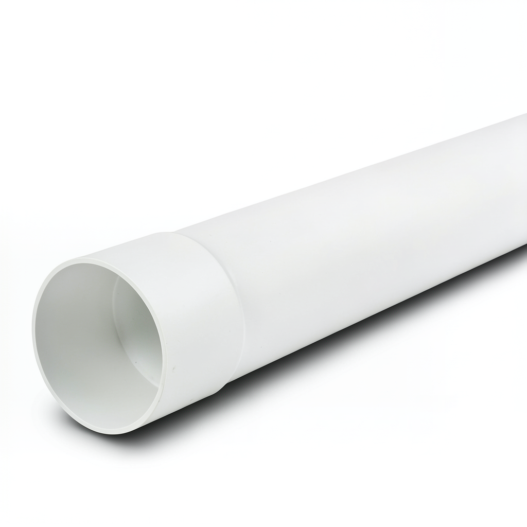 UPVC Pipe Nominal Pressure 315 psi Size 1 1/4 inch Thickness 3.60 mm White Color
