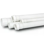 UPVC Plastic Pipe Schedule 40 Size 1 inch Thickness 3.89 mm White Color