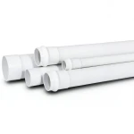 UPVC Plastic Pipe Schedule 40 Size 1 1/2 inch Thickness 4.19 mm White Color