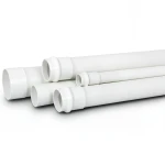 UPVC Pipe Schedule 40 Size 2 inch Thickness 4.42 mm White Color