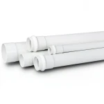 UPVC Pipe Schedule 40 Size 3 inch Thickness 6.15 mm White Color
