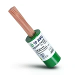 10 AWG Stranded Copper Wire 600 V PVC Insulation (+105°C) Green | Asharqiyah Cables Company for Industry
