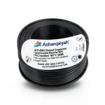 4/0 AWG Stranded Copper American Electric Wire PVC Insulated 105°C Black 600V 500ft | Asharqiyah Cables Company for Industry