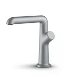 Automatic Short Washbasin Mixer Grey Color, Model LOLO