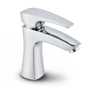 Automatic Short Washbasin Mixer Brass, Chrome Color