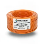 10 AWG Stranded Copper Electric Wire 600 V PVC Insulation +105°C Orange | Asharqiyah Cables Company for Industry