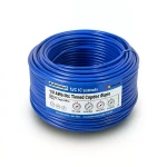 سلك كهرباء مفرد نحاس مجدول 1/0 AWG مطلي قصدير 1000 فولت عزل PVC ازرق طول 500 قدم | شركة كابلات الشرقية للصناعة