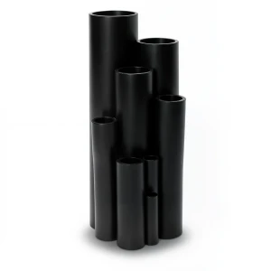 HDPE Pipe Pressure 4 Bar PE 80 Size 140 mm Thickness 4.3 mm Black