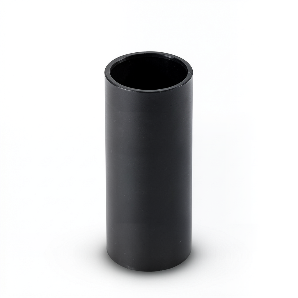 HDPE Plastic Pipe Pressure 4 Bar PE 80 Size 160 mm Thickness 4.9 mm Black