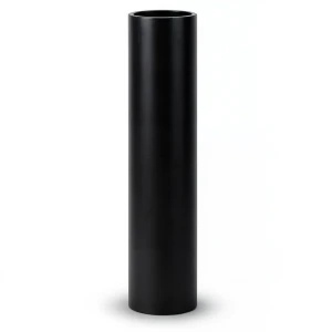 أنابيب HDPE ضغط 4 بار PE 80 مقاس 200 مم سماكة 6.2 مم لون أسود
