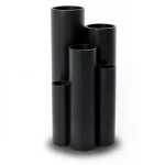أنابيب بلاستيك HDPE ضغط 4 بار PE 80 مقاس 225 مم سماكة 6.9 مم لون أسود