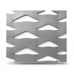 سلك شبك معدني (بقلاوه) حديد اسود تصميم معماري سماكة 2.8 ملم مقاس 1.22×4 م