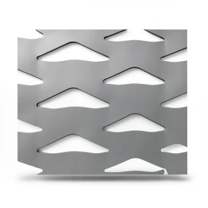 سلك شبك معدني (بقلاوه) حديد اسود تصميم معماري سماكة 2.8 ملم مقاس 1.22×4 م