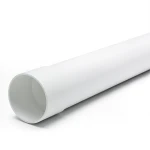 أنابيب UPVC مقاس 4 إنش ضغط اسمي 250 psi سماكة 7.52 مم لون أبيض