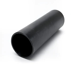HDPE Pipe Pressure 4 Bar PE 80 Size 280 mm Thickness 8.6 mm Black