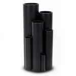 HDPE Plastic Pipe Pressure 4 Bar PE 80 Size OD 315 mm Thickness 9.7 mm Black