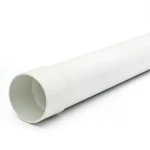 مواسير UPVC ضغط 315 psi مقاس 3/4 إنش سمك 2.49 ملم لون أبيض