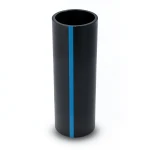 مواسير HDPE ضغط 4 بار PE 80، قطر خارجي 400 مم، سماكة 12.3 مم، لون اسود