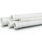 مواسير UPVC جدول 40 مقاس 3/4 إنش سمك 3.38 مم لون أبيض