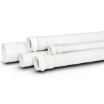 أنابيب بلاستيك UPVC جدول 40 مقاس 1 إنش سماكة 3.89 مم لون أبيض